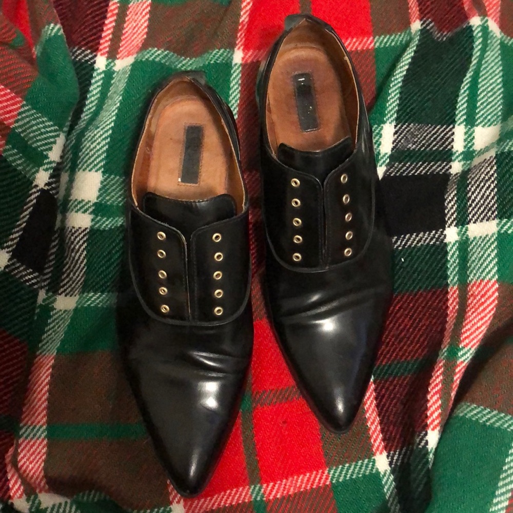Topshop Leather Brogues